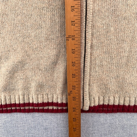 Croft & Barrow Embroidered Bird Zip Cardigan Sweater Women 2X Beige Cottagecore - Picture 7 of 10